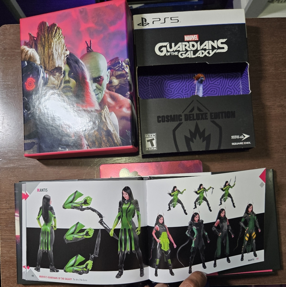 Marvel Guardians of the Galaxy Cosmic Deluxe Edition for PS5 - Black - Picture 6 of 9